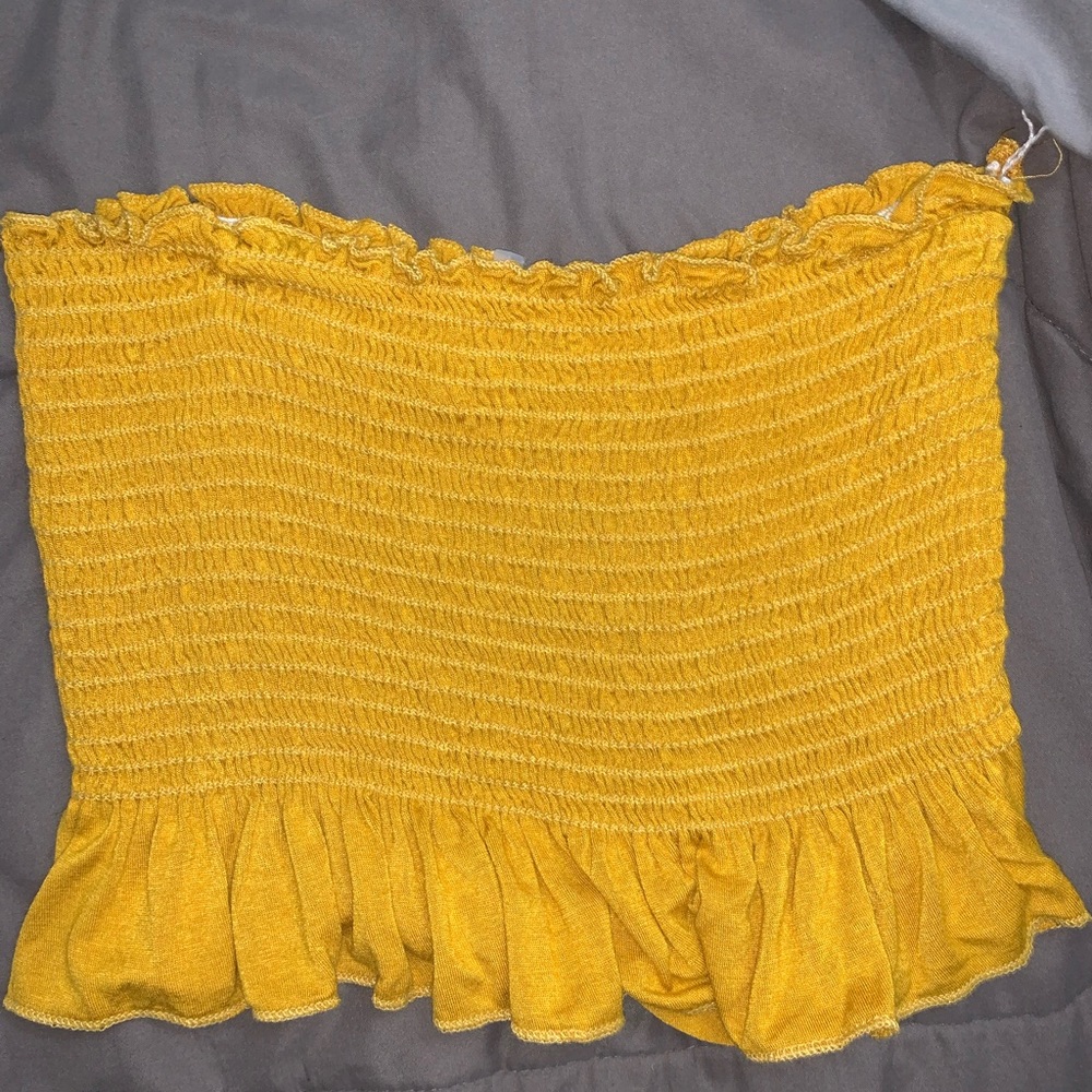 Yellow Tube top